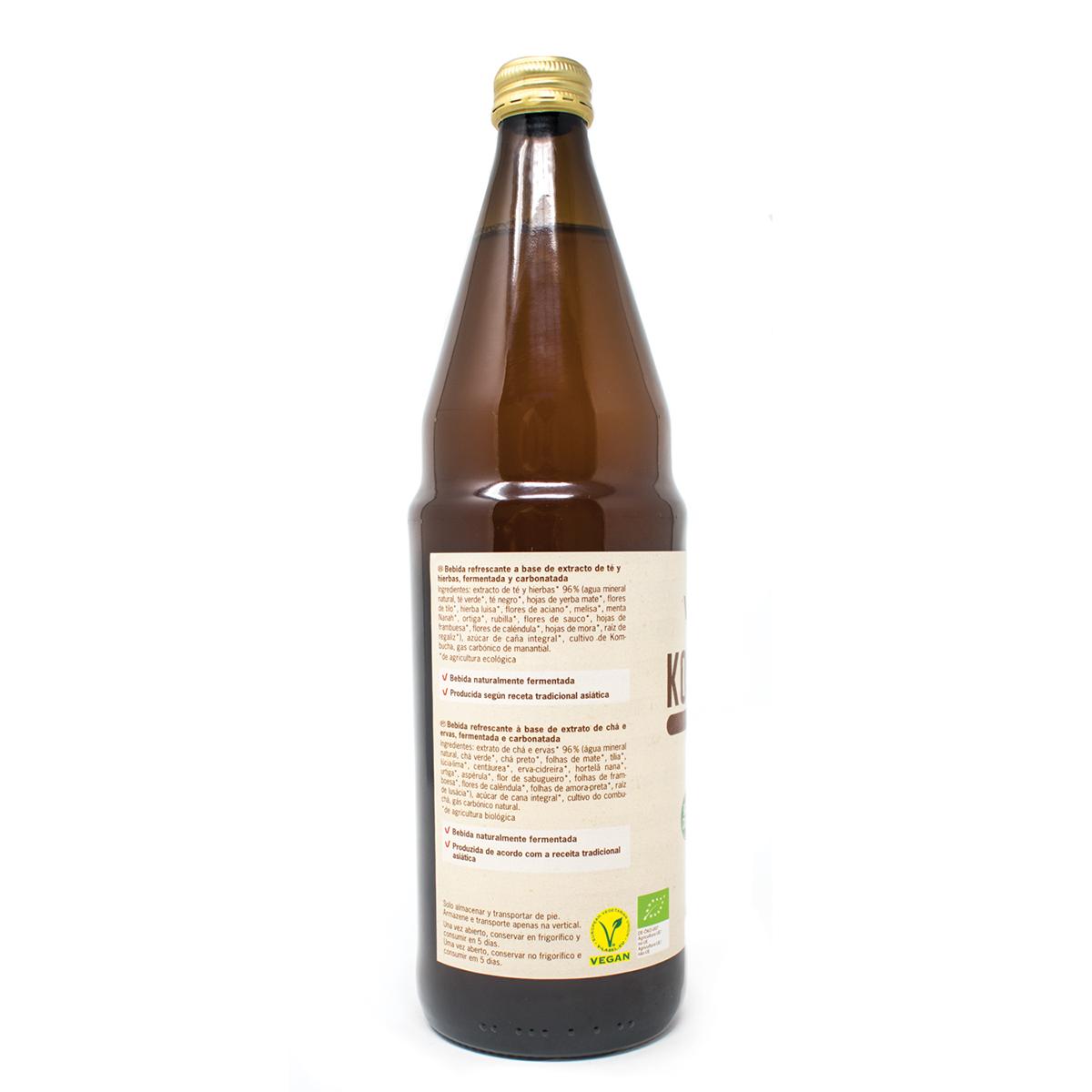 Kombucha Orgânico Original Voelkel 750 ml