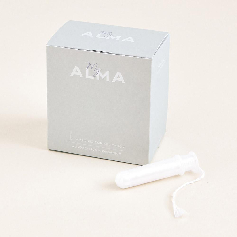 Tampões absorventes My Alma ECO Mini com aplicador 14 unidades
