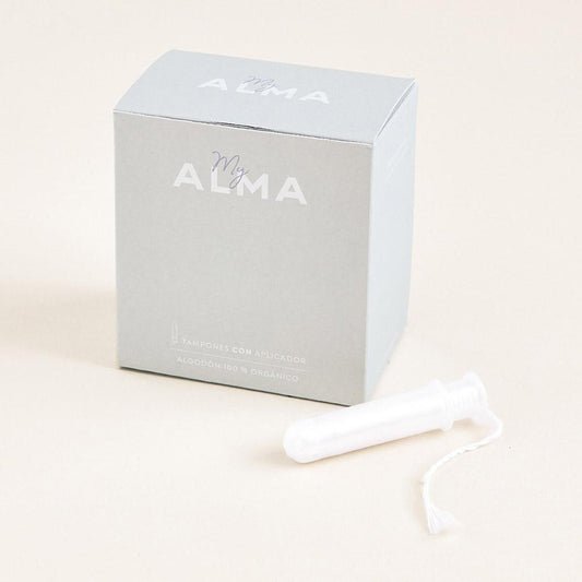 Tampões absorventes My Alma ECO Mini com aplicador 14 unidades
