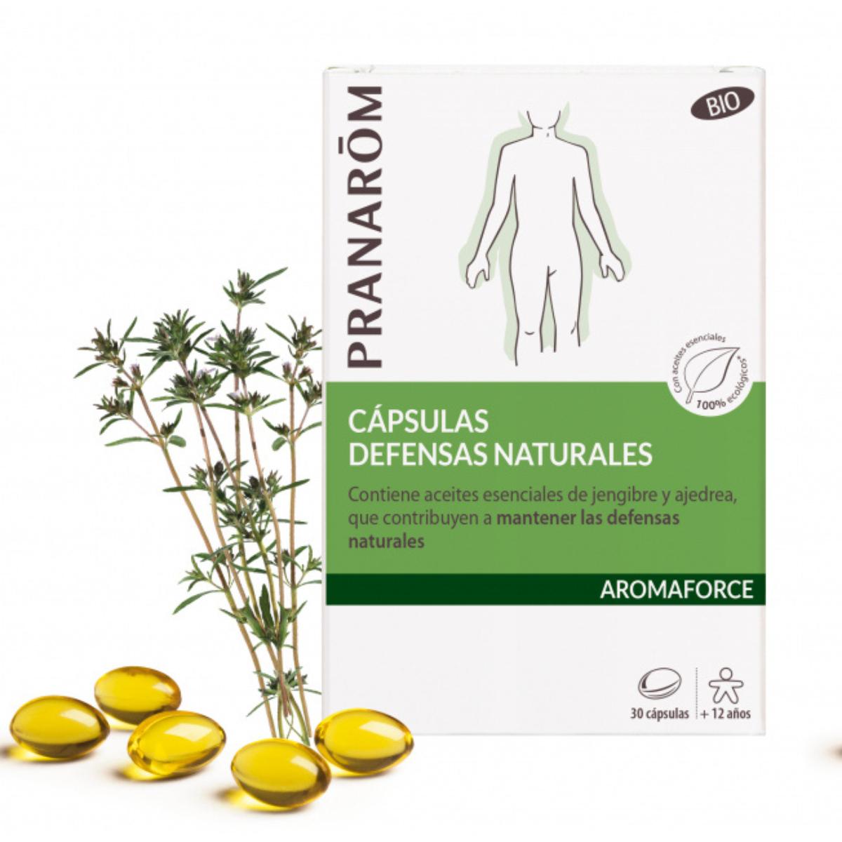 Cápsulas de defesa natural BIO Pranarom 30 cápsulas