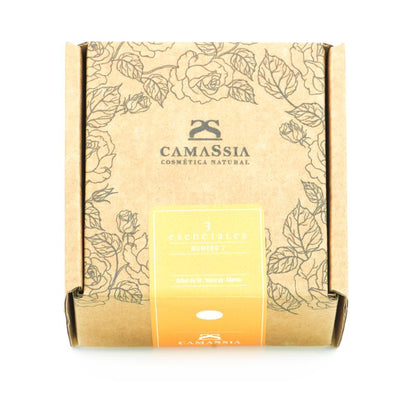Kit de óleos essenciais de Tea Tree, Laranja e Hortelã-Pimenta Camassia 10 ml