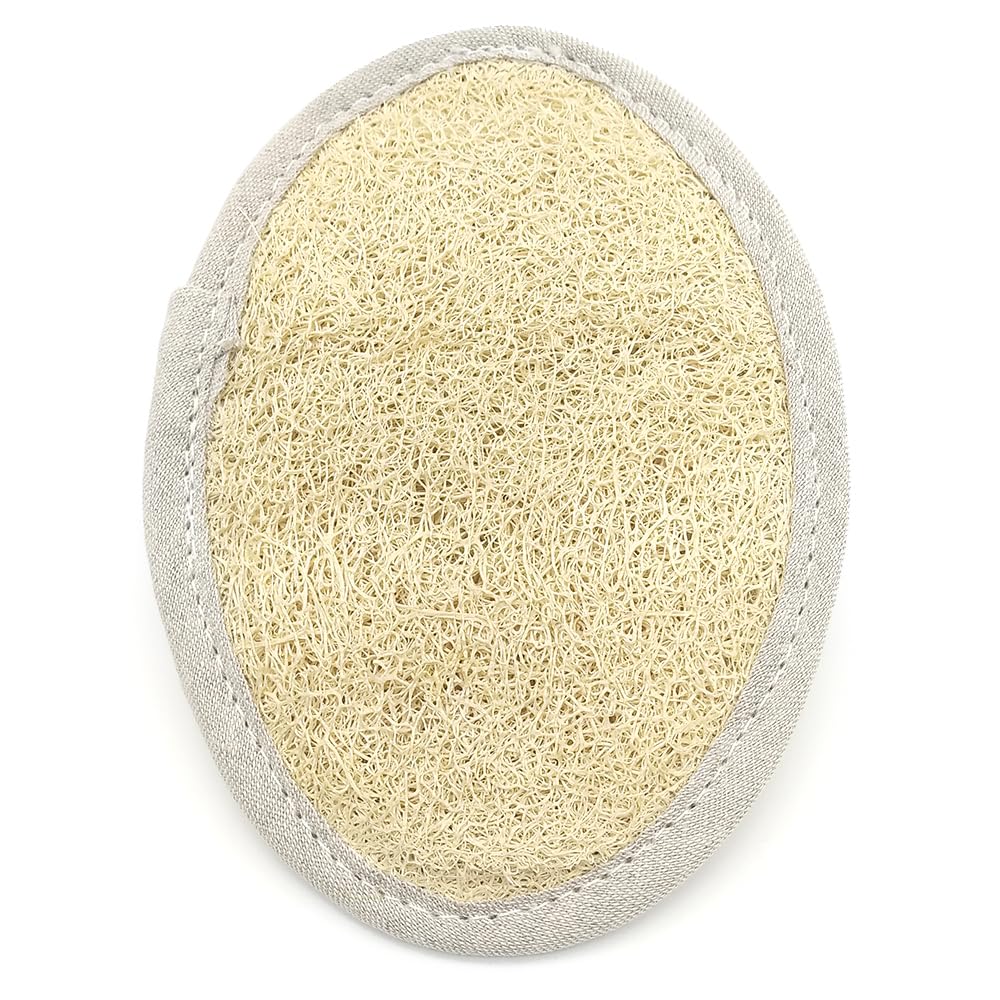 Esponja Natural Vegetal De Lufa Ovalada - Limpieza Y Exfoliación - Activa La Circulación - Cultivada Y Hecha En Galicia_0