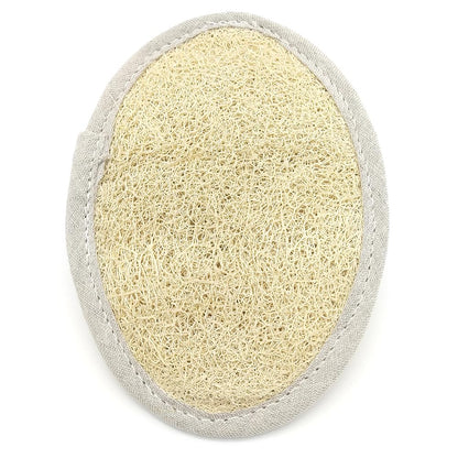 Esponja Natural Vegetal De Luffa Ovalada - Limpieza Y Exfoliación - Activa La Circulación - Cultivada Y Hecha En Galicia_0