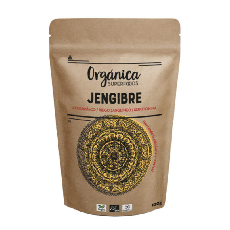 Jengibre En Polvo Raw Sin Gluten Bio_0