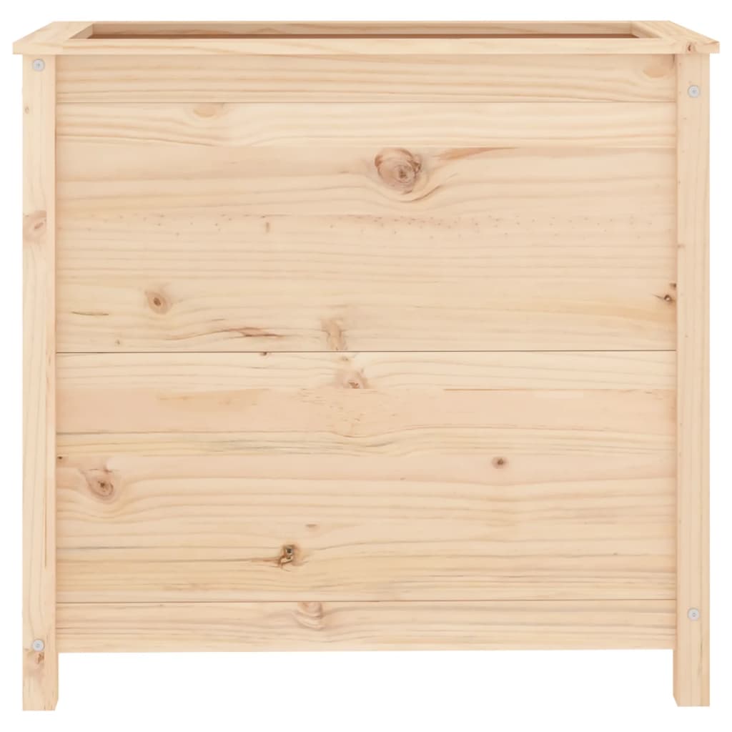 Jardinera Madera Maciza De Pino 82,5x40x78 Cm_3