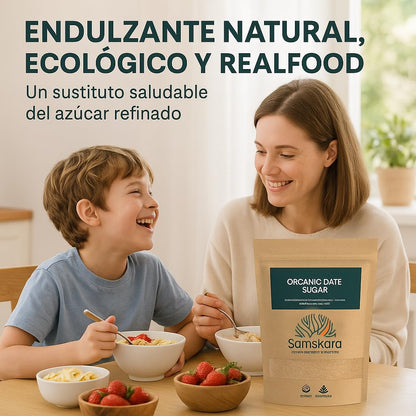 Azúcar De Dátil Bio - 10kg | Superalimento Ecológico Vegano Para Batidos, Smoothies Y Zumos, Sin Azúcares Añadidos_4