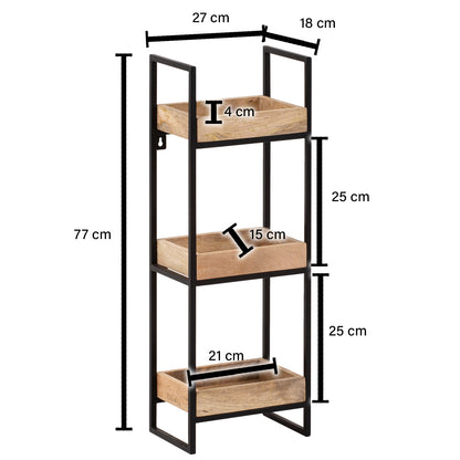 Estante De Pared 27x77x18 Cm_3