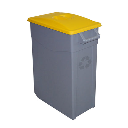 Pack Reciclaje Contenedor Zeus: 4 Contenedores Cerrado De 65 Litros, Colores. Capacidad Total: 260 Litros._3