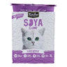 Kit de areia para gatos Eco SoyaClump - Lavanda 7 L