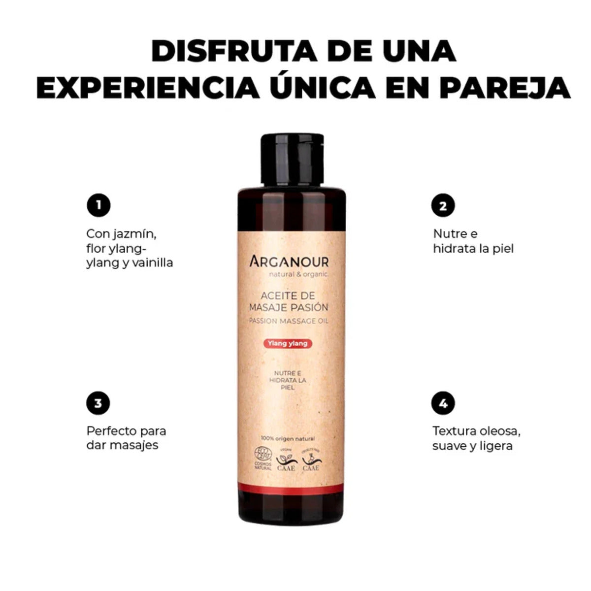 Óleo de Massagem Arganour Passion 200 ml
