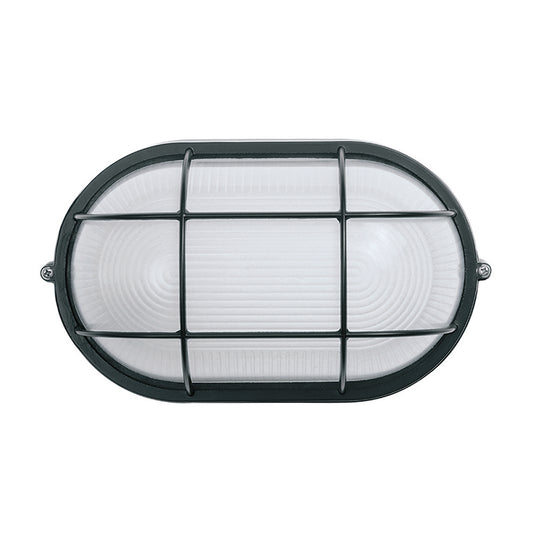 Aplique Oval Bremen Negro Luxform_0