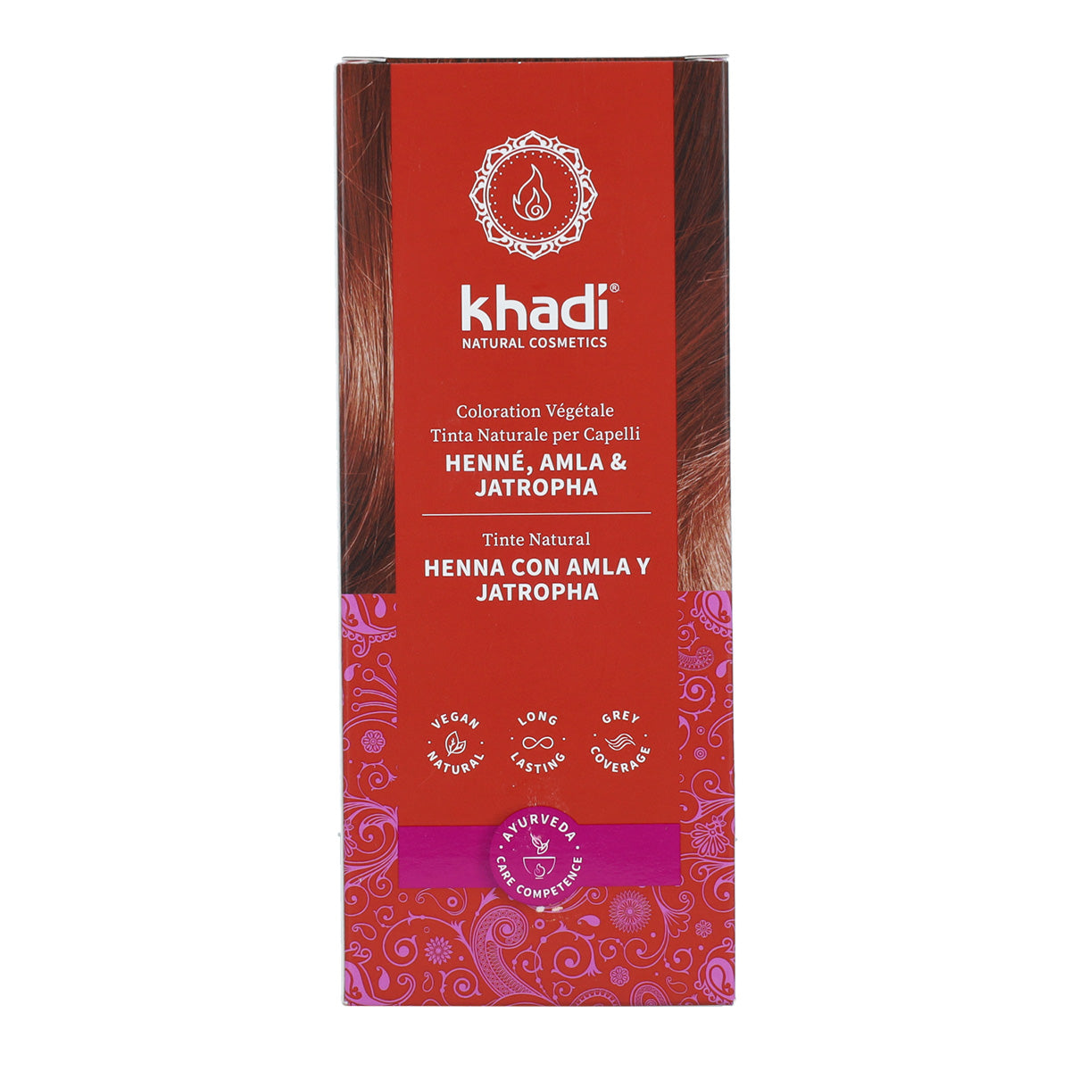 Hena Natural Amla e Jatropha Khadi