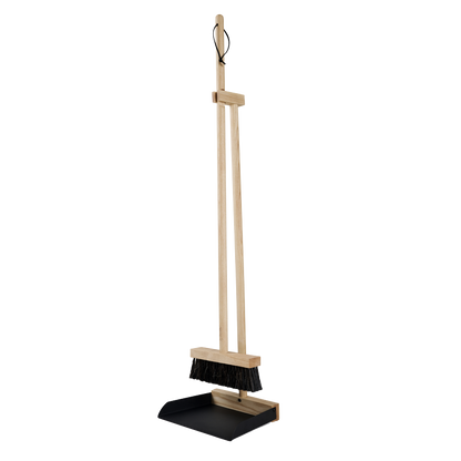 Set De Escoba Y Cepillo - Premium, Negro, 99 X 24 X 5,5 Cm_0