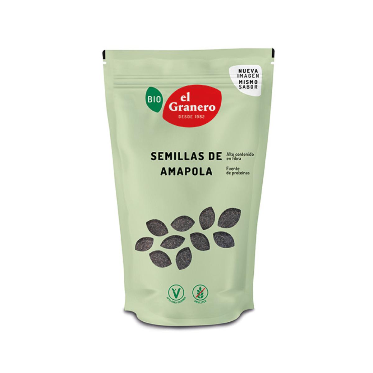 Sementes de Papoila Biológicas El Granero, 200g