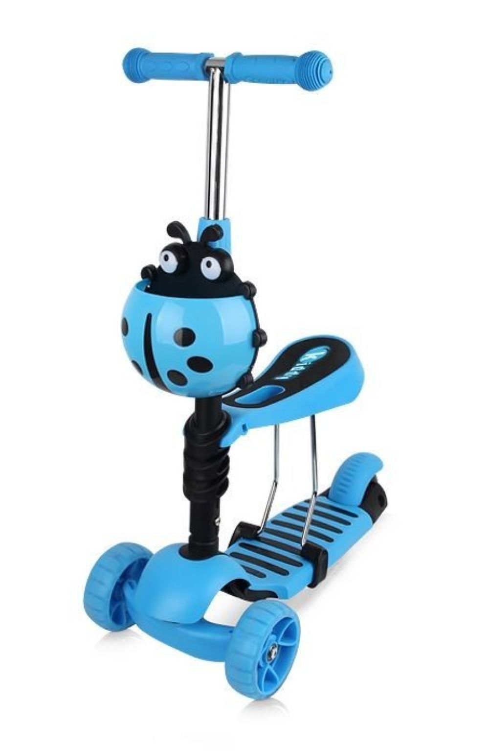 Patinete Evolutivo Con Asiento Kiddy Evo Blue_0