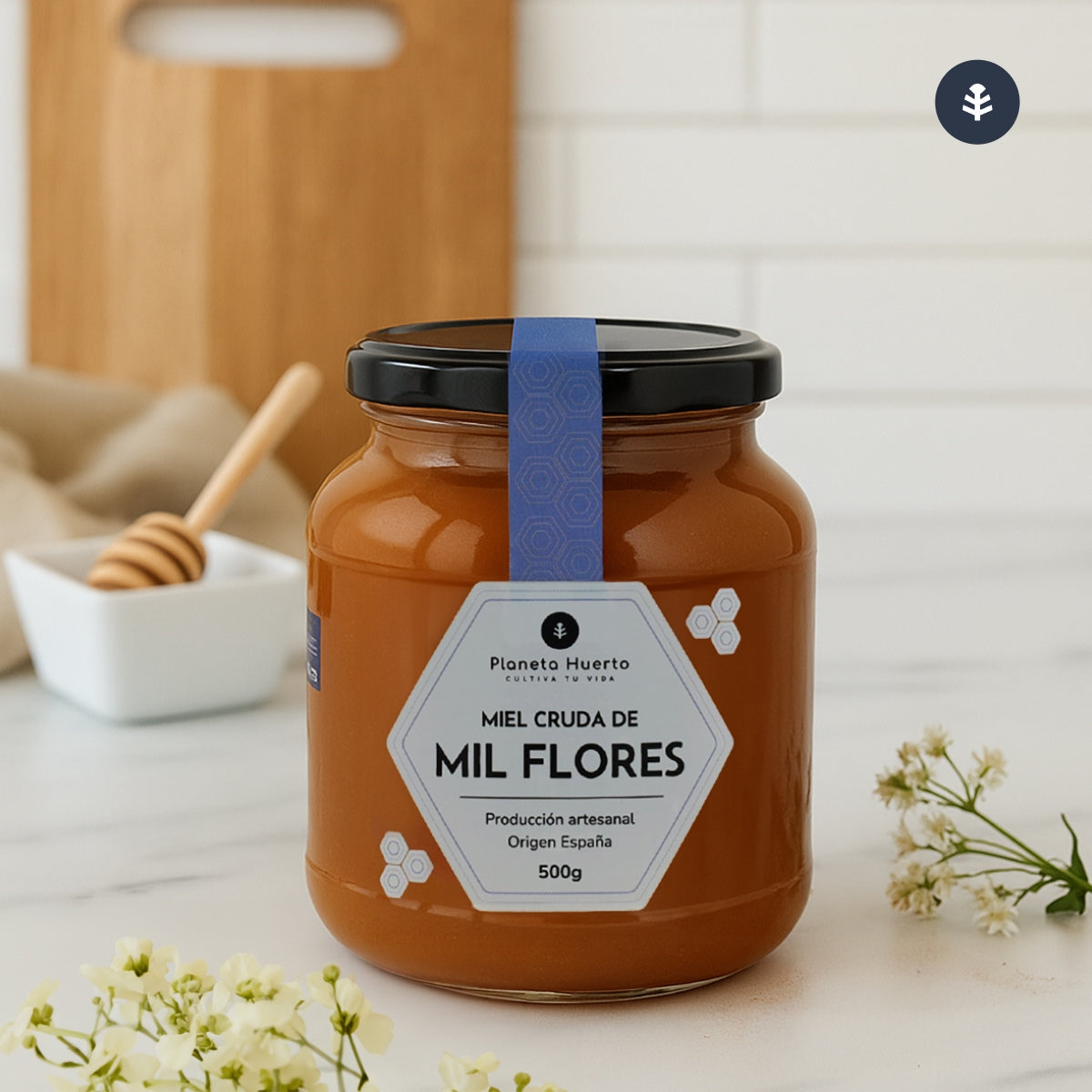 Mel Cru Mil Flores Planeta Huerto 500 gr