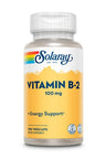 B2 100 mg Solaray, 100 cápsulas