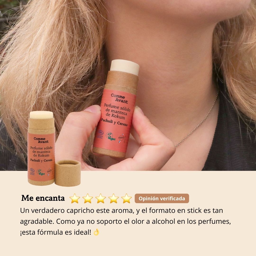 Perfume Sólido Dulce Y Afrutado Con Manteca De Kokum - Vainilla Y Jazmín_4