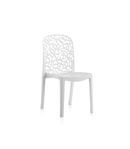 Silla Para Terraza O Jardín Modelo America Acabado Blanco._2