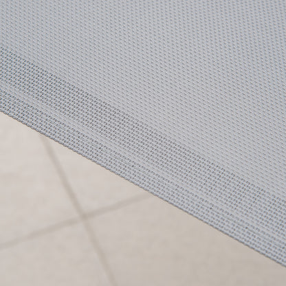 Outsunny Juego De 4 Sillas De Jardín Exterior 54x75,5x95 Cm Gris_4