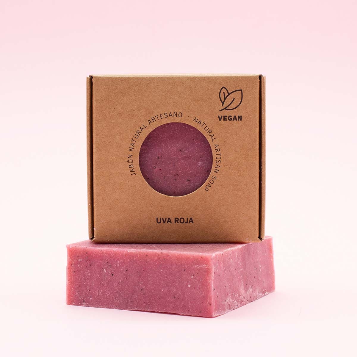 Jabón Natural Artesano Uva Roja Labnatur 100 g | Antioxidante | Revitalizante | Piel Madura_2
