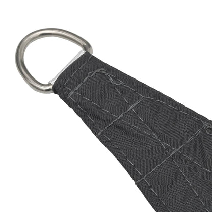 Vidaxl Toldo De Vela Trapezoidal Tela Oxford Gris Antracita 3/4x3 M_3