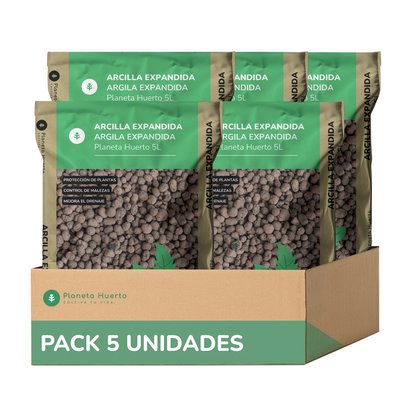 Planeta Huerto Argila Expandida 25 Litros