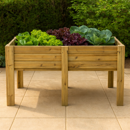 Mesa De Cultivo Bora Profunda 30cm Vidahuerto 150x80x80 Cm._2