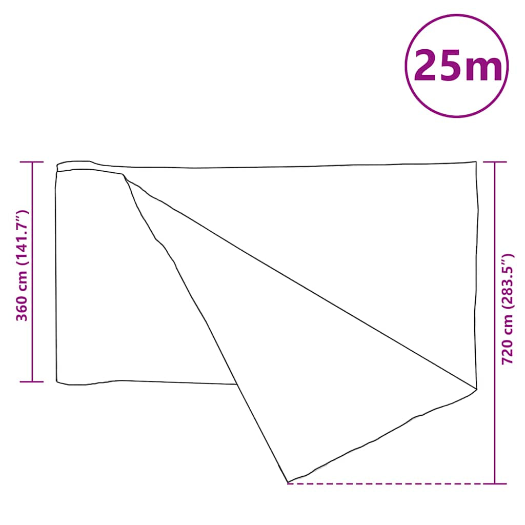 Vidaxl Red De Privacidad Hdpe Verde 3,6x25 M 150 G/m²_2