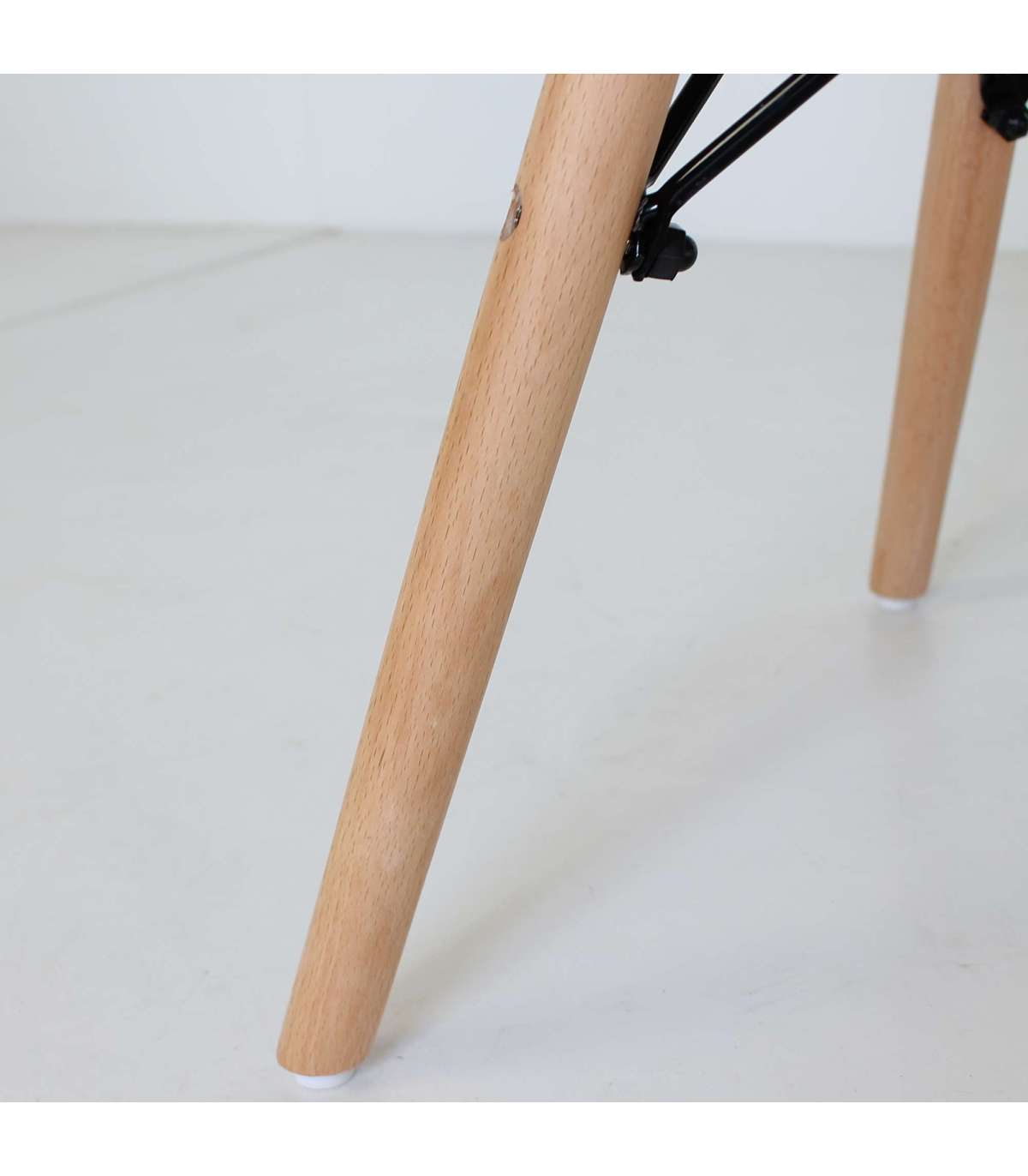 Pack De 4 Sillas Md-velez Acabado En Polipropileno Negro, 83cm(alto) 50.5cm(ancho) 46.5cm(_3