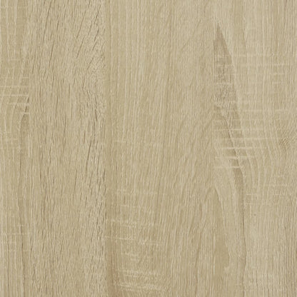 Armario De Pared Madera De Ingeniería Roble Sonoma 78x18x71 Cm / Vetonek_5