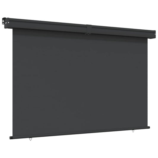 Vidaxl Toldo Lateral De Balcón Negro 175x250 Cm_0