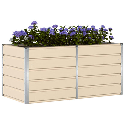 Jardinera Marfil 160 X 80 X 75 Cm Acero_2
