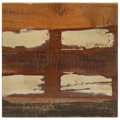 Mesa De Bistró Cuadrada Madera Maciza Reciclada 50x50x110 Cm_1