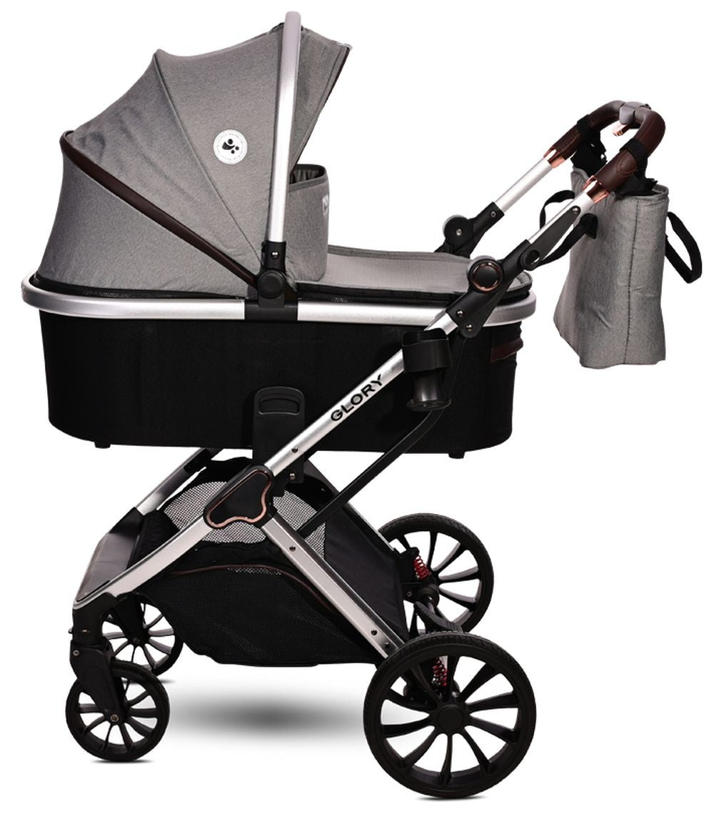 Carrito De Bebé Trio Glory Hasta 22 Kg Opaline Grey_1