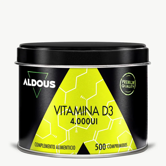 Vitamina D3 4000 UI Aldous Bio 500 comprimidos