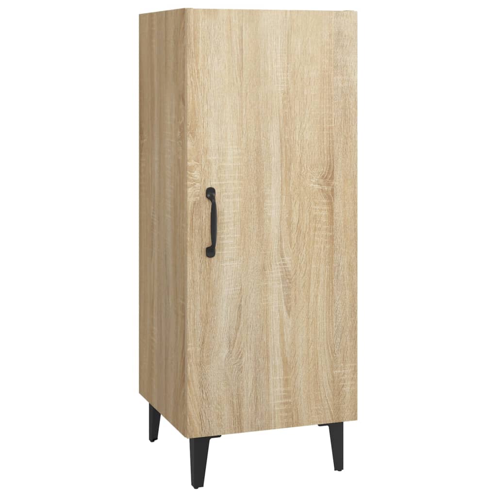 Aparador Madera Contrachapada Color Roble Sonoma 34,5x34x90 Cm / Vetonek_4