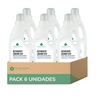 Pack de 6 Detergentes Líquidos para Roupa Planeta Huerto ECO Sem Perfume 1,5 Litros