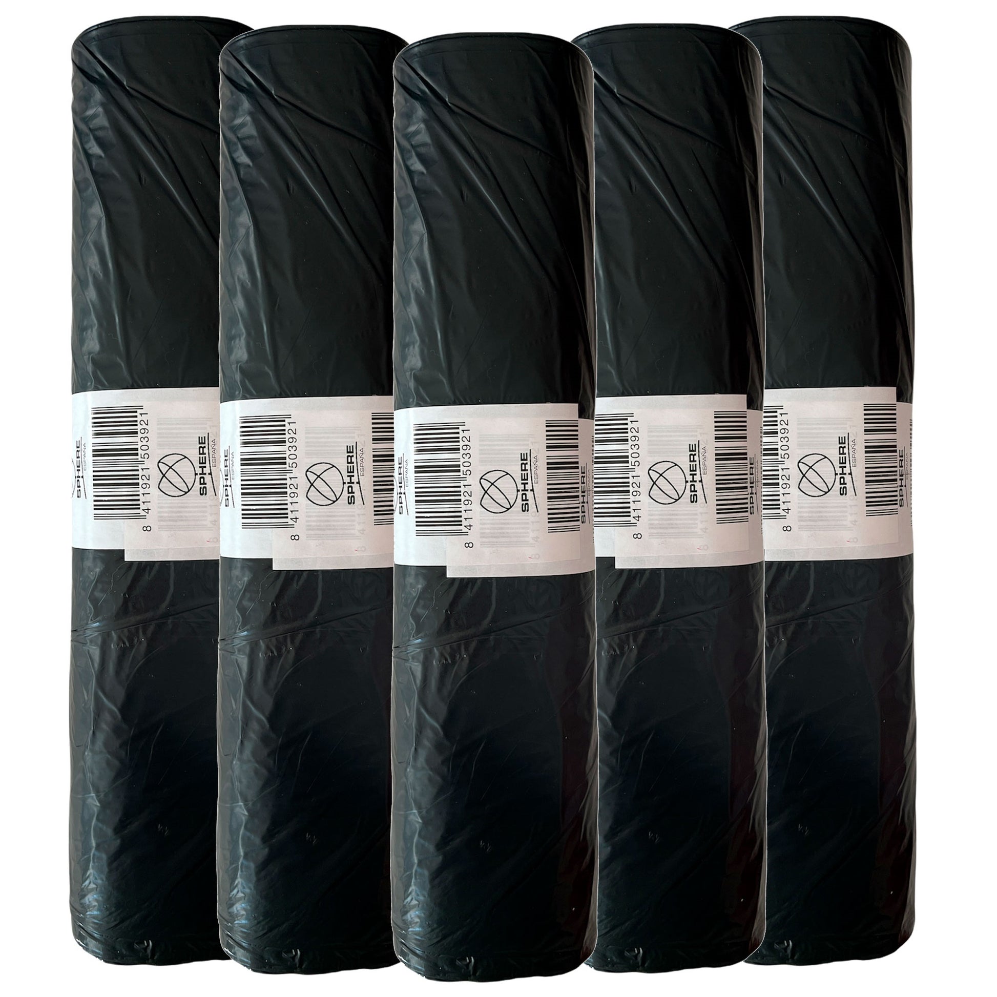 Bolsas De Basura De 50 Unidades De 120l Color Negro_0