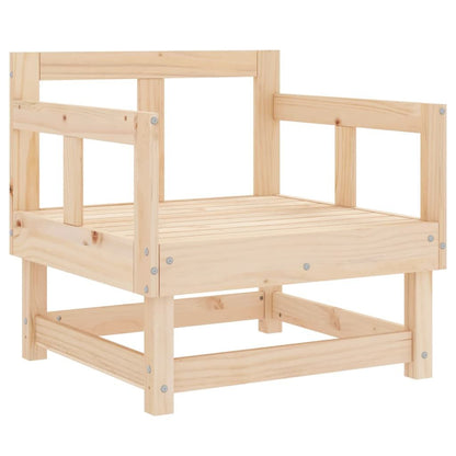 Vidaxl Juego De Muebles De Jardín 8 Piezas Madera Maciza De Pino_4