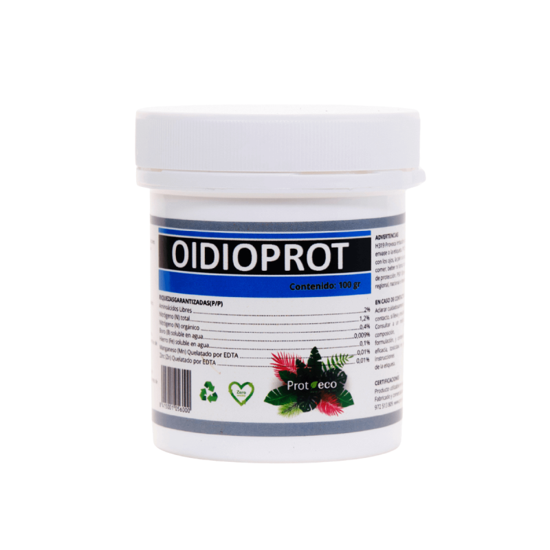 Tratamiento ecológico contra oídio en plantas Oidioprot Prot-eco 100 g_0