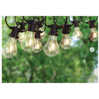 Grinalda LED 10 lâmpadas Brancas