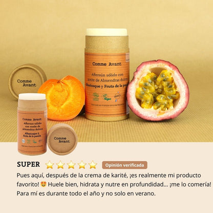 Aftersun Sólido Con Aceite De Almendras Dulces - Albaricoque Y Fruta De La Pasión_2