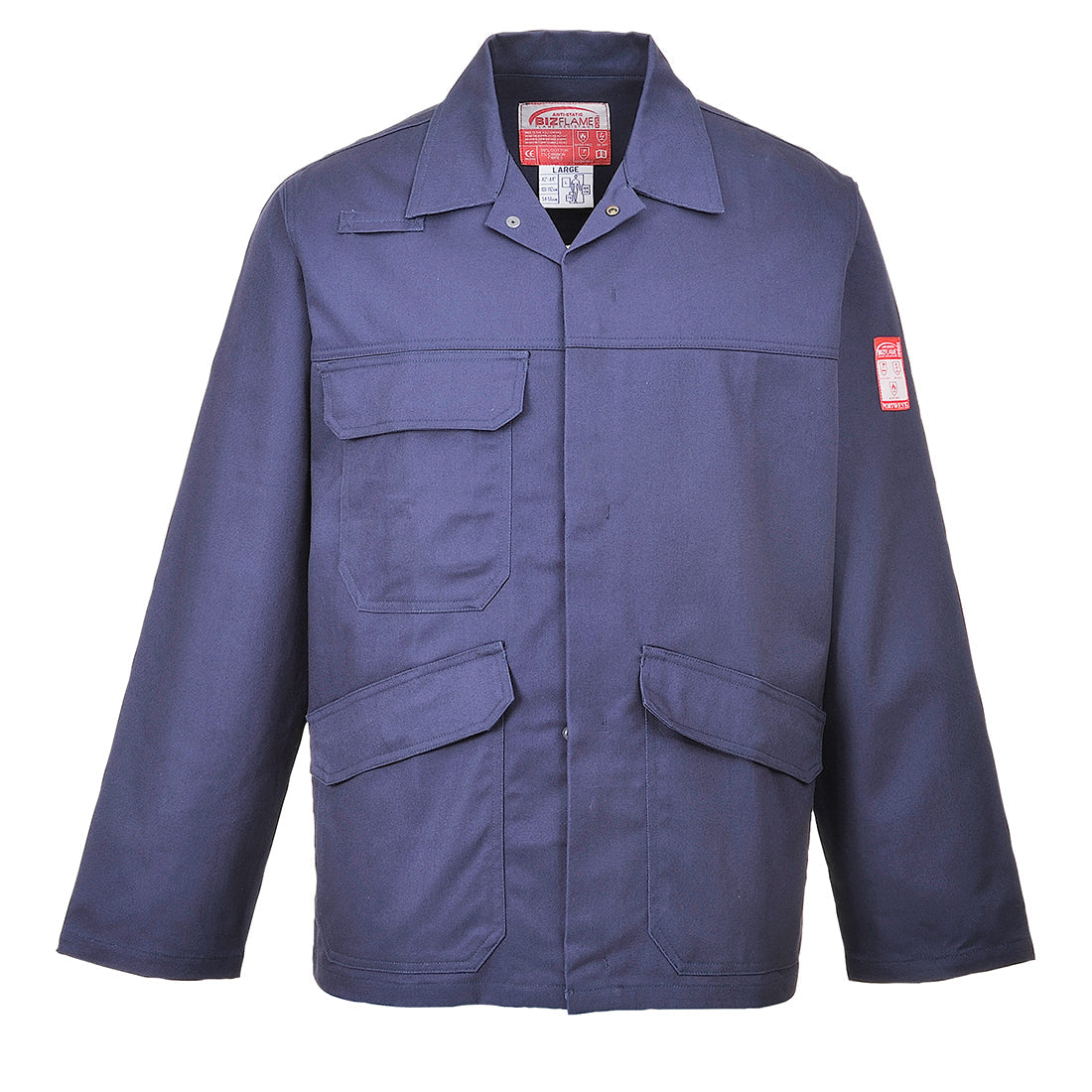 Chaqueta Bizflame Work / Xl / Azul Marino_0