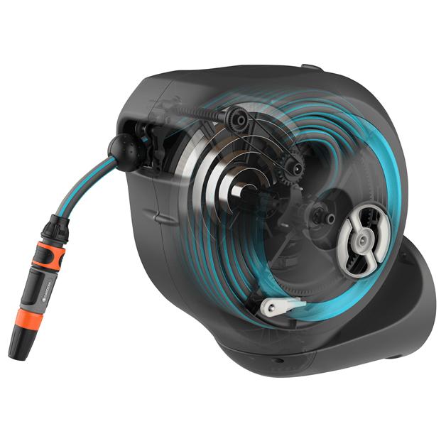Enrolador de mangueira de parede Gardena RollUp S 15 m