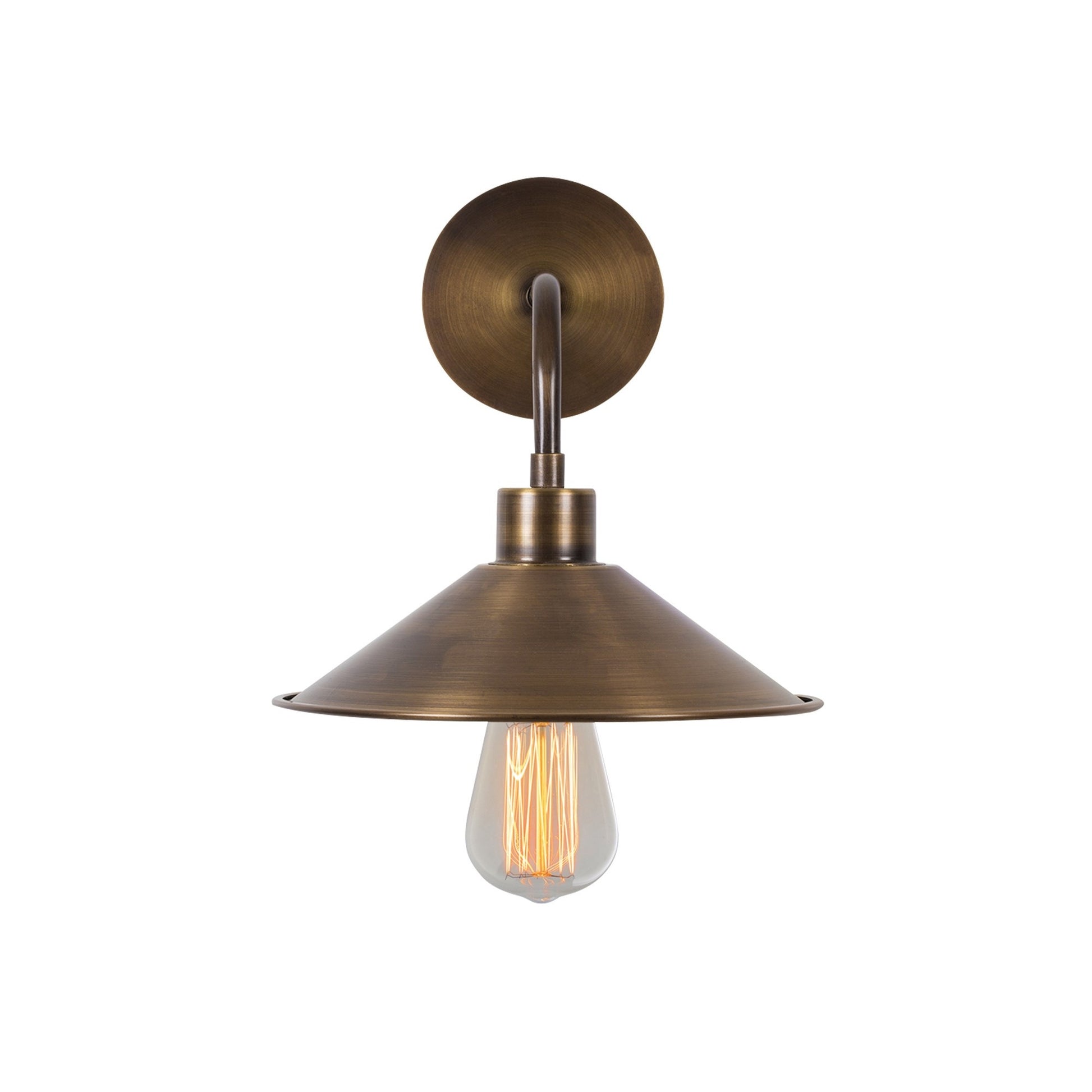 Aplique De Pared, Metal , Vintage, 24x36x25, Casquillo E 27 Max 40 W_0