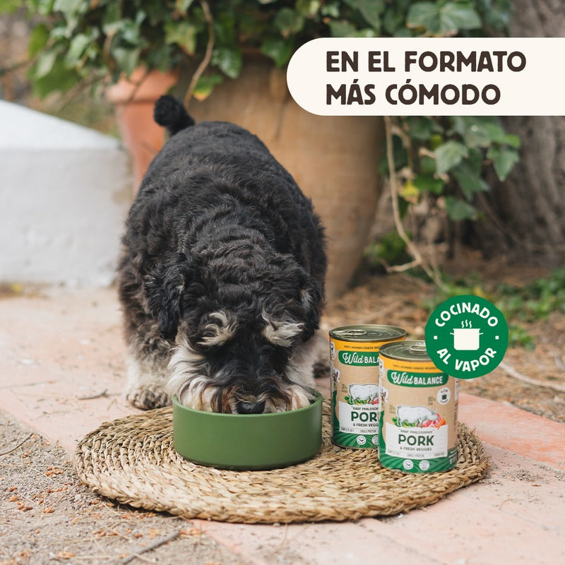 Wild Balance Pork and Vegetable BARF Lata para Cães 400g