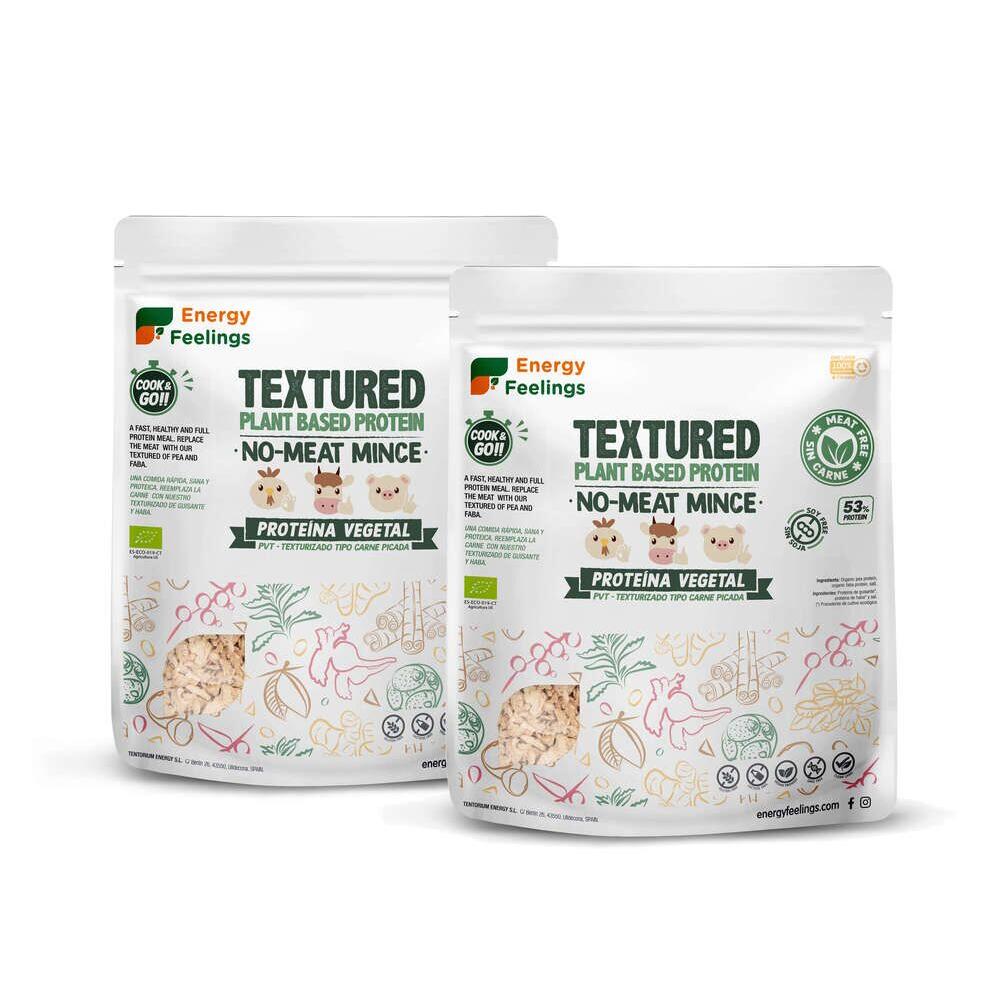 Proteína Vegetal Texturizada (PVT) - Tipo de carne picada biológica 400 g