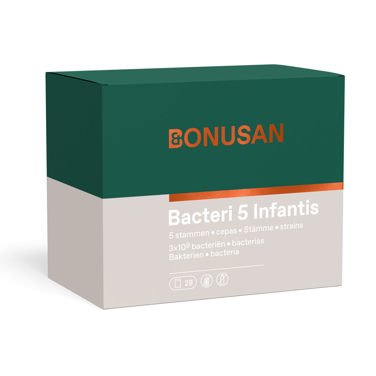 Pack 2x BACTERI 5 INFANTIS, Bonusan, 2x28 Envelopes