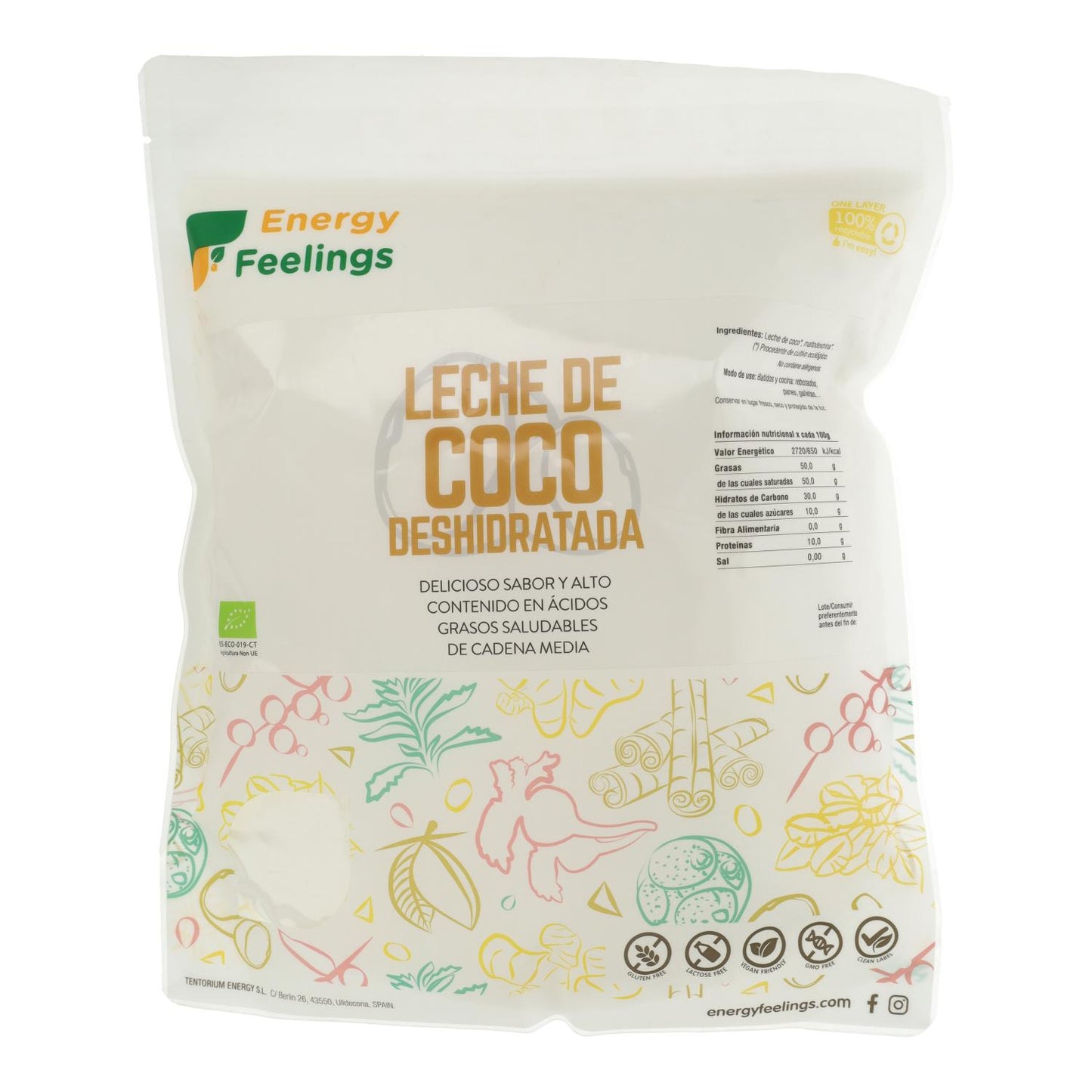 Leite desidratado COCO ECO: Doypack 1 kg